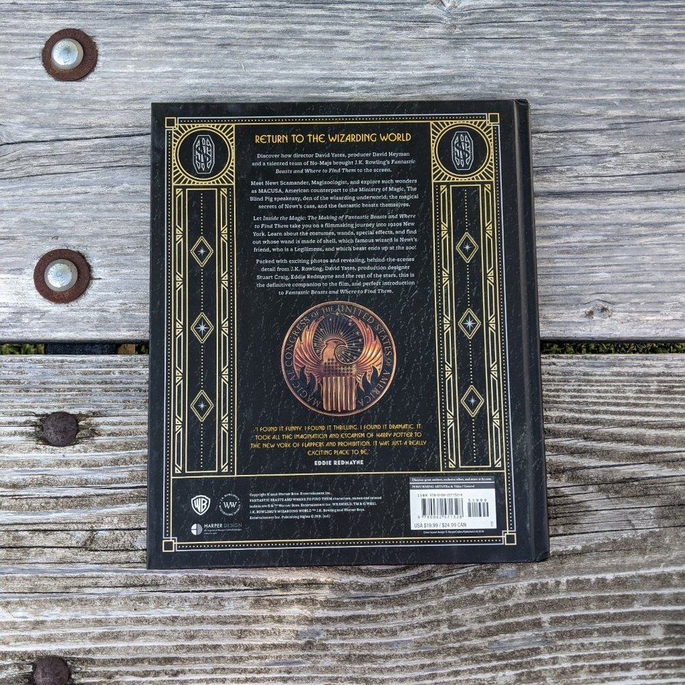 Fantastic Beasts Inside the Magic: The Making of Fantastic Beasts Book - Picture 2 of 2